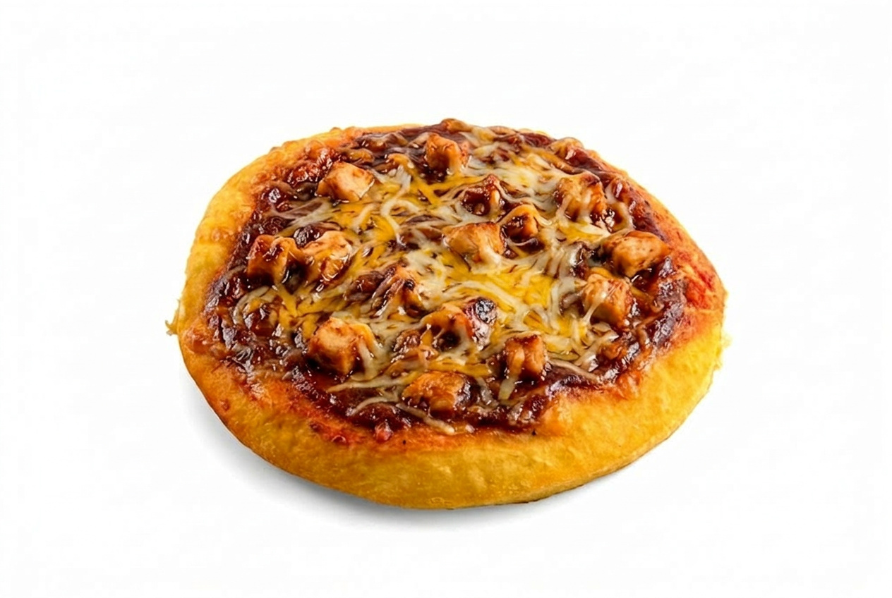 Frozen Pizza Chicken and Barbeque Sauce